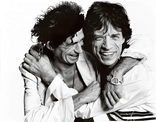 Mick Jagger y Keith Richards 70 años