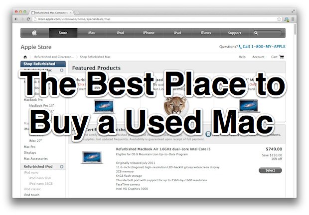El mejor lugar para comprar una Mac usada