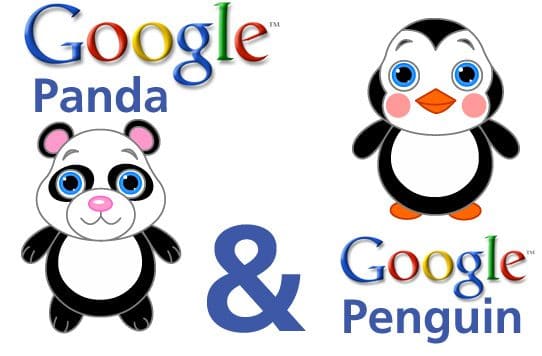 Actualización de Google Panda y Penguin