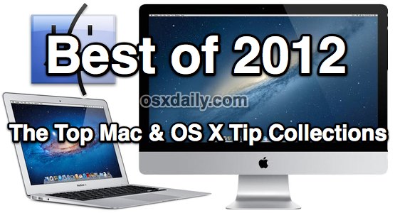 Lo mejor de 2012, colecciones de consejos para Mac