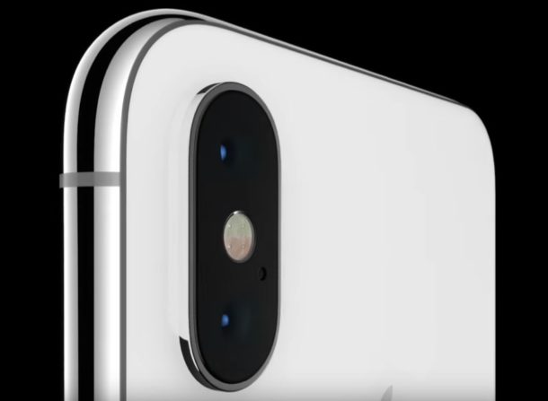 Anuncio para la cámara del iPhone X que muestra el modo de iluminación vertical