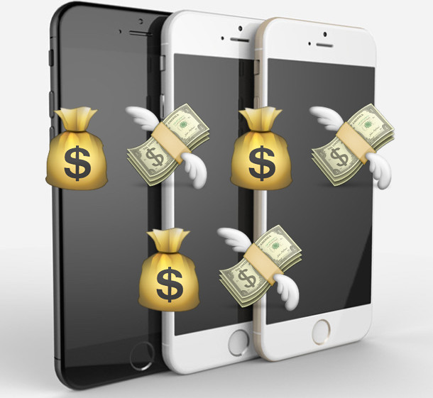 Plataforma de pago iPhone 6