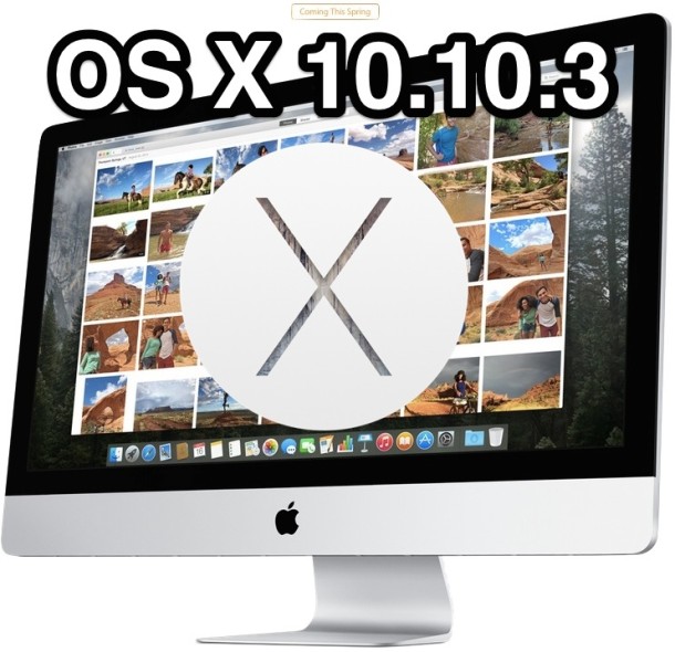 OS X 10.10.3 para Mac