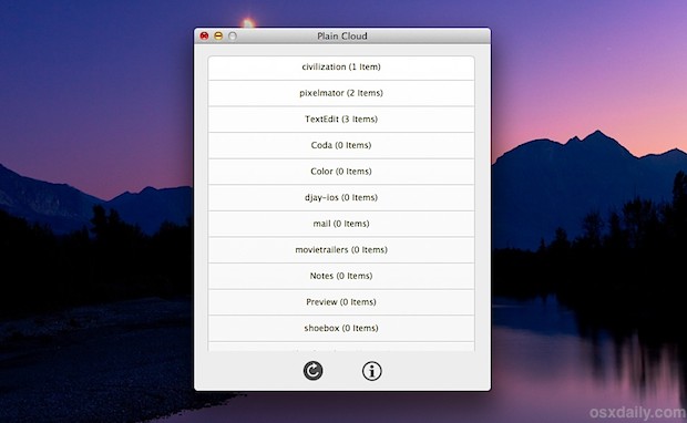 Plain Cloud proporciona un fácil acceso a los archivos de iCloud