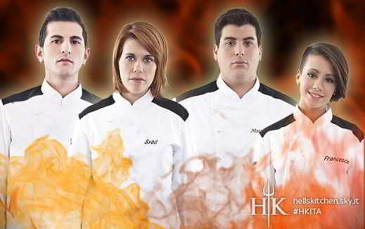 Hell's Kitchen Italia 1 primera temporada