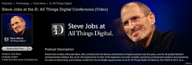 Todas las entrevistas de Steve Jobs en las conferencias AllThingsD