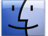Icono de Finder en Mac OS X.
