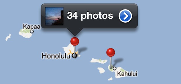 Ver fotos por ubicación en iPhone
