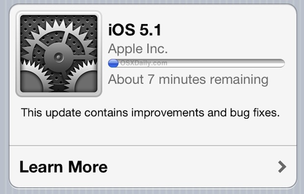 Descarga iOS 5.1
