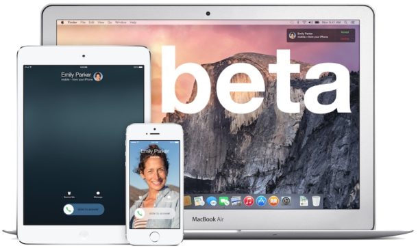 Mac OS X e iOS beta