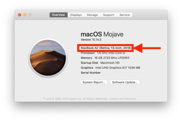 Descubra cuándo se creó una Mac
