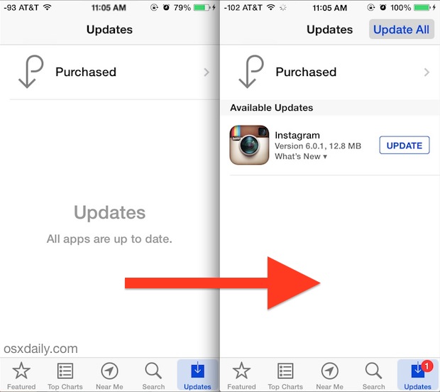 Corrección de actualizaciones de aplicaciones que no aparecen en la App Store. 