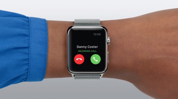 Rechazar llamadas telefónicas entrantes al Apple Watch