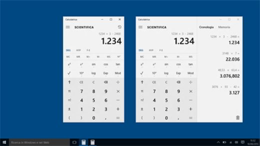 Calculadora de Windows 10