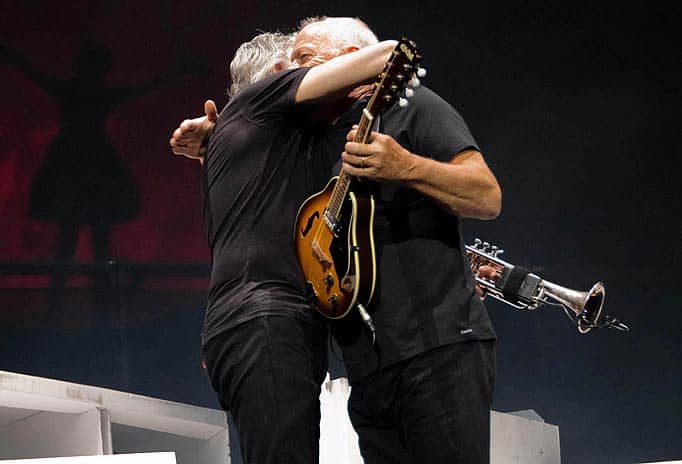 Live8 Gilmour y Waters