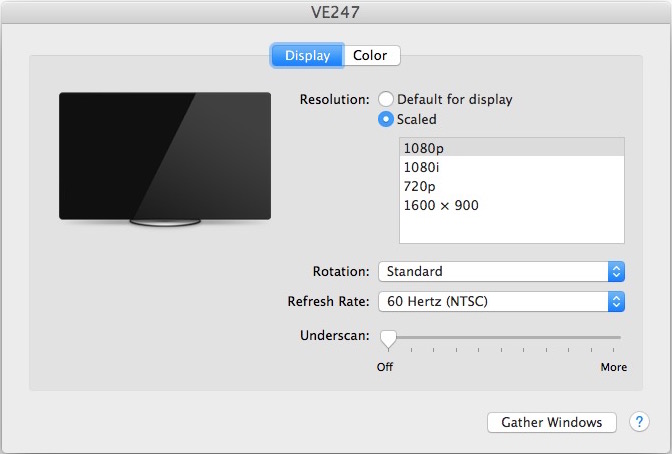 Cambie el elemento de la interfaz en pantalla y el tamaño del texto con diferentes resoluciones de pantalla de Mac OS X