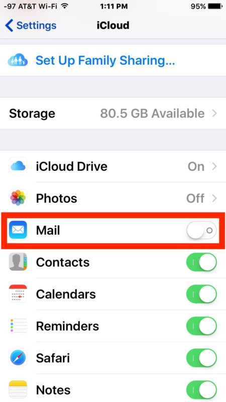 Crea tu dirección de correo electrónico de iCloud desde iOS