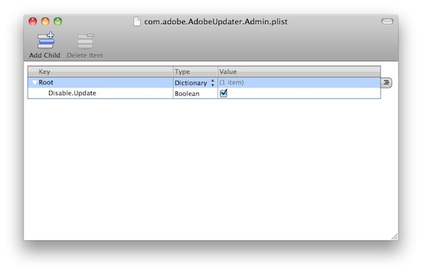 detiene Adobe Update Manager inicia Mac