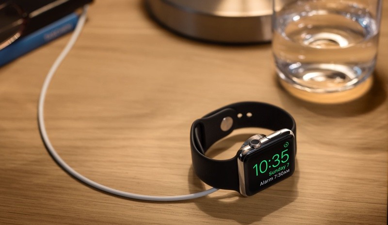 Apple Watch en modo Nightstand