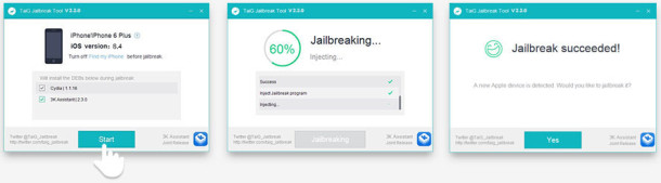 TaiG Jailbreak para iOS 8.4