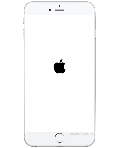 iPhone bloqueado en el logo de Apple