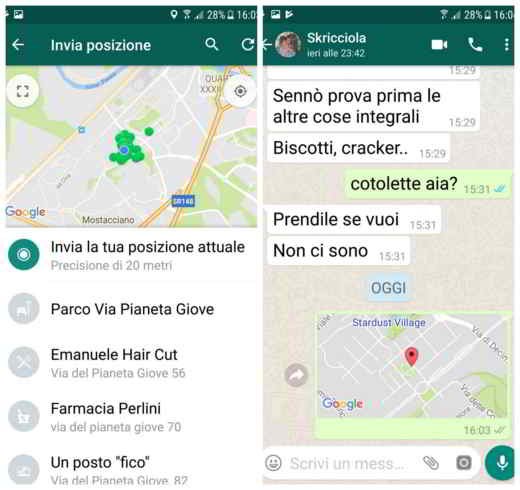 Cómo enviar la ubicación GPS de WhatsApp