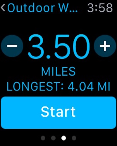 Cambia tu entrenamiento de millas a millas en tu Apple Watch