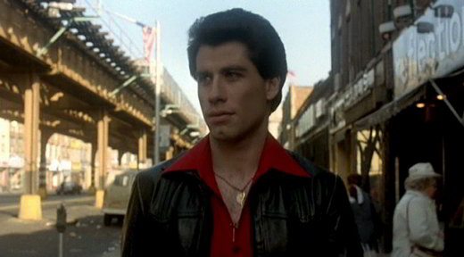 John Travolta al final de la película