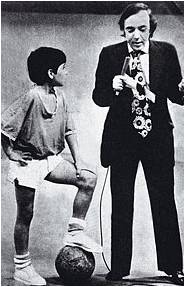 Maradona y Pipo Manchena