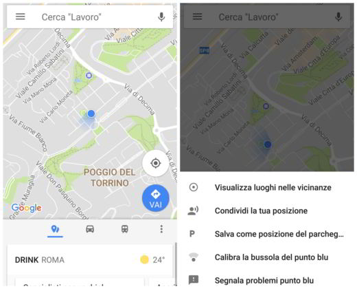 Cómo encontrar un automóvil estacionado con Google Maps