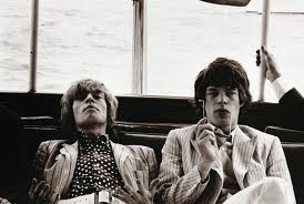 Mick Jagger y Brian Jones
