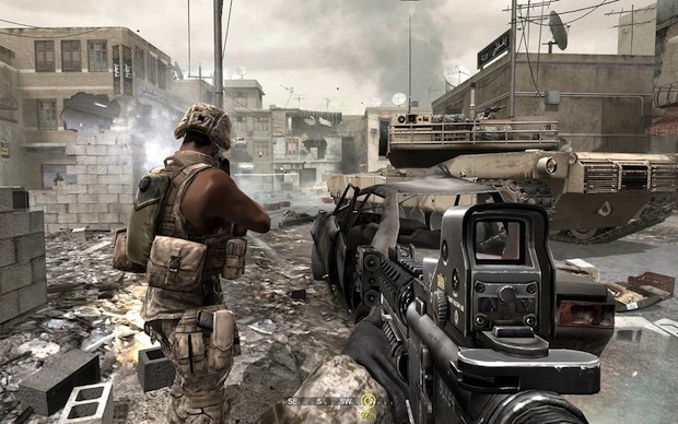 Captura de pantalla de Call of Duty 4