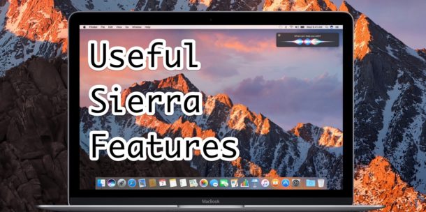 Las mejores funciones de macOS Sierra