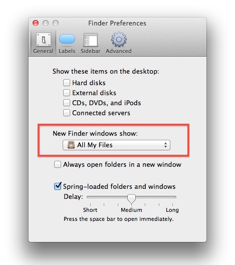 Abra el directorio de inicio en Mac OS X Lion como la nueva ventana predeterminada