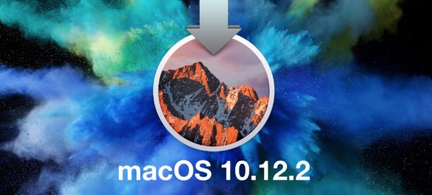 Actualización de MacOS 10.12.2