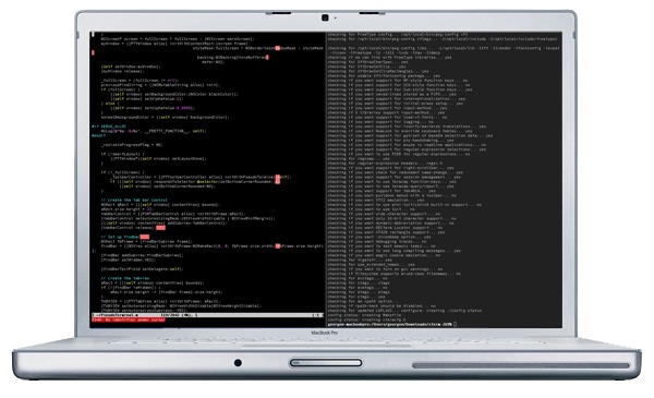 Línea de comando de pantalla completa en Mac OS X con iTerm2