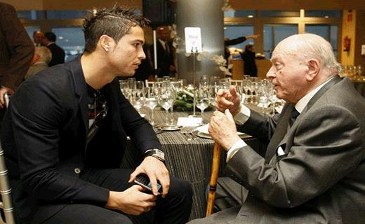 Alfredo Di Stefano y Cristiano Ronaldo