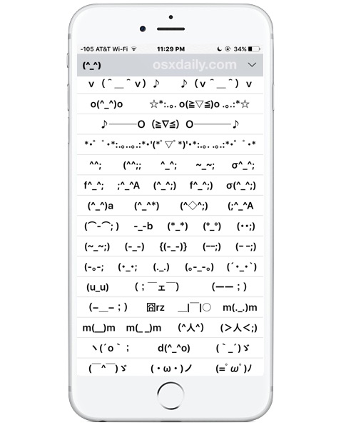 Cómo activar el teclado Emoticon en iPhone y iPad