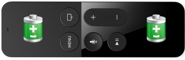 Verifique la duración restante de la batería del Apple TV Remote
