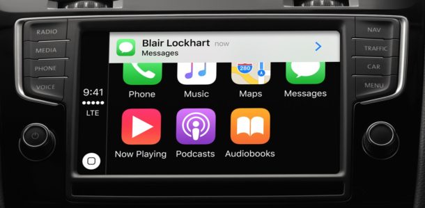 CarPlay con iPhone