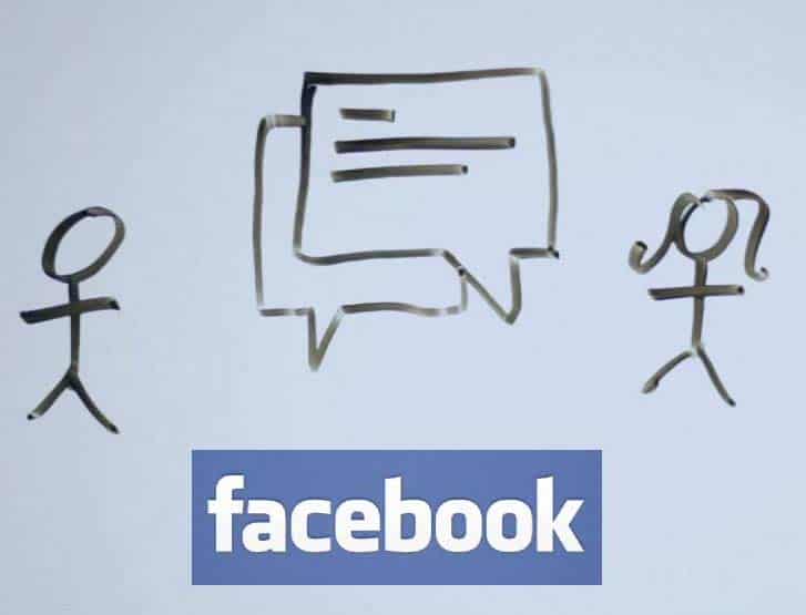 Ocultar mensajes de Facebook