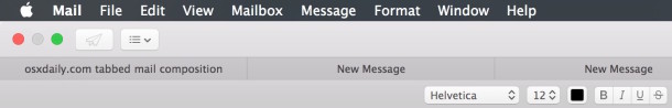Archivar correos electrónicos en la aplicación Mail de Mac OS X