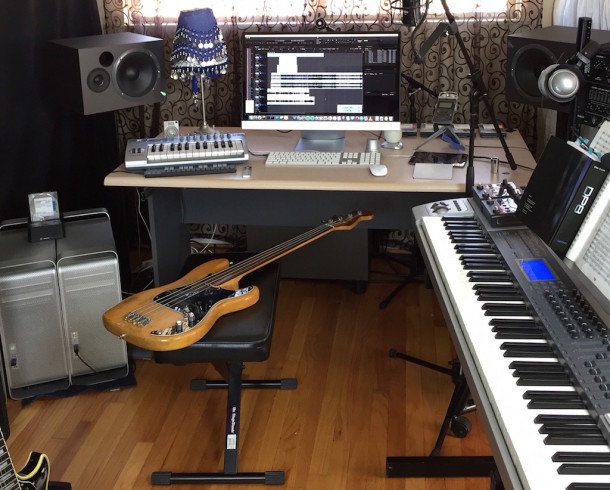Estudio de grabación de música profesional Mac Pro