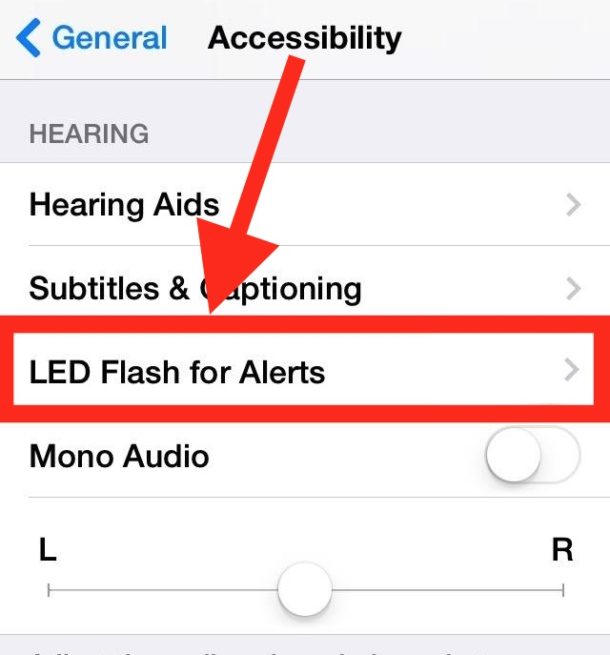 Flash LED para alertas de iPhone