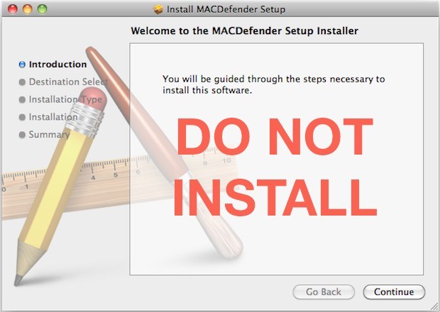 MACDefender Mac Malware