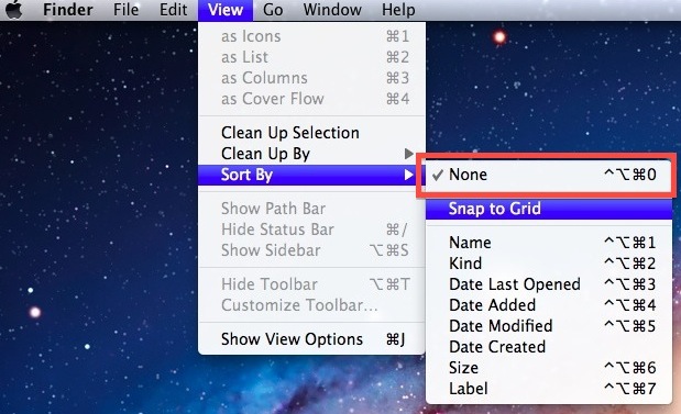 Dejar de configurar los iconos del escritorio para que no cambien de ubicación después de reiniciar en Mac OS X