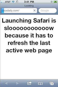 Acelera Safari en iPhone