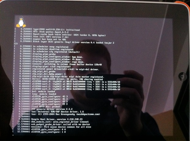 Linux se ejecuta en el iPad