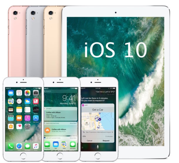 Lista de dispositivos compatibles con iOS 10