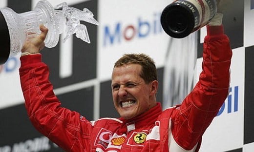 Michael Schumacher salió de un coma